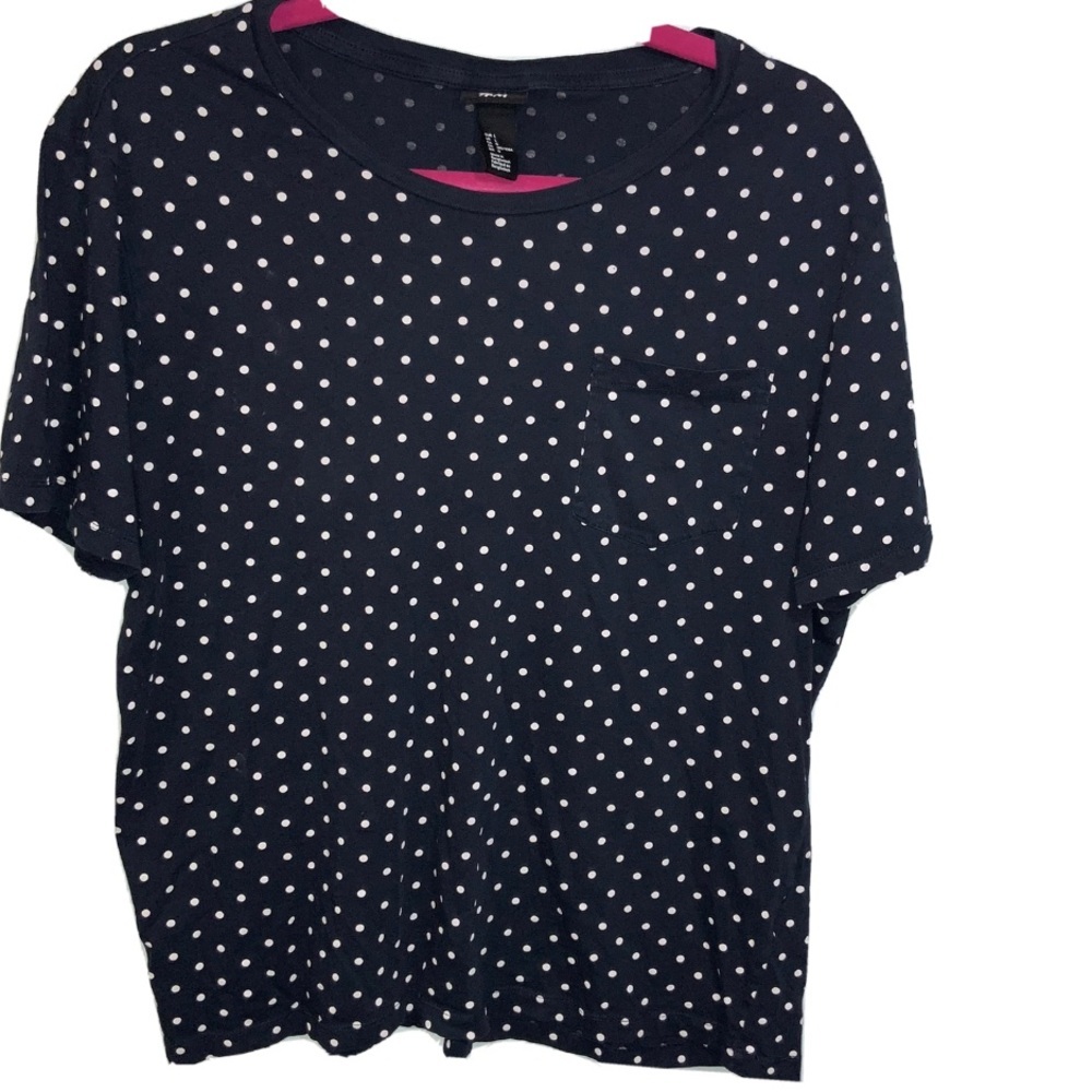 H&M polka dot top Large